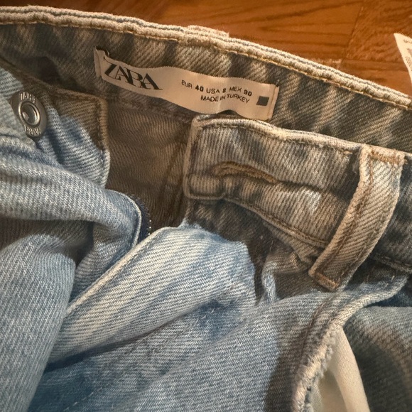 Zara Classic Blue Denim Jeans - Picture 4 of 8